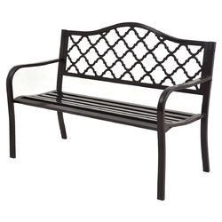 50" Patio Garden Bench Loveseats