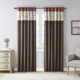 Embroidered Curtain Panel