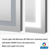 72-in W x 36-in H LED Lighted Rectangular Fog Free Frameless Bathroom Vanity Mirror