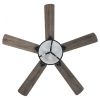 52 Inches Light Retro Ceiling Fan with Reversible Blades