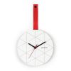 Minuet Wall Clock Red