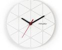 Minuet Wall Clock Red