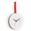 Minuet Wall Clock Red