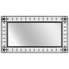 Wall Mirror Rectangular 23.6"x43.3" Black