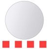 16 pcs Mirror Tiles Round Glass