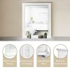 Wall-Mounted Multipurpose Vanity Mirror with Shelf